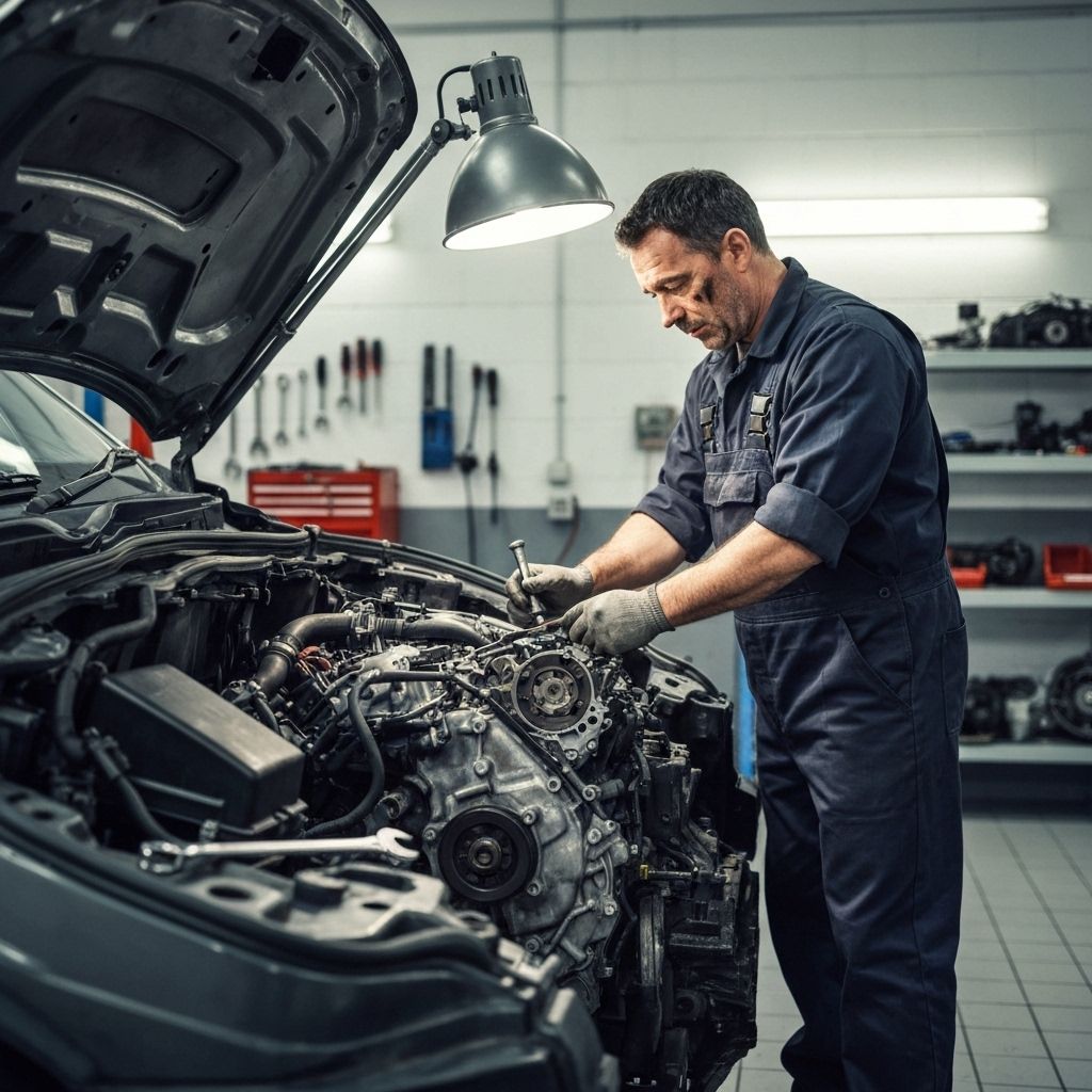 Engine repair service
